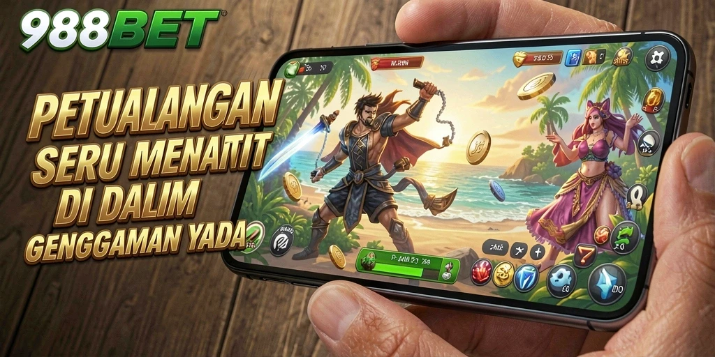 Screenshot dari gameplay 988BET menampilkan petualangan mengasyikkan dan pemandangan yang menakjubkan.