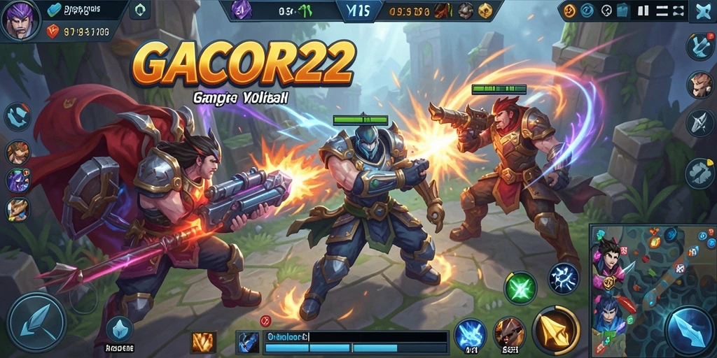Tangkapan layar gameplay GACOR22 yang mendebarkan dan penuh aksi.