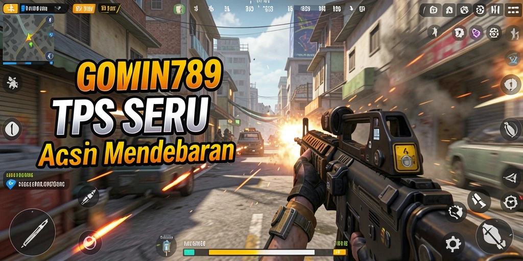 Tangkapan layar menampilkan aksi mendebarkan dalam GOWIN789 saat bertempur di medan perang.