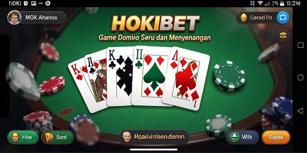 Tampilan utama gameplay HOKIBET dengan pemain yang bersaing.
