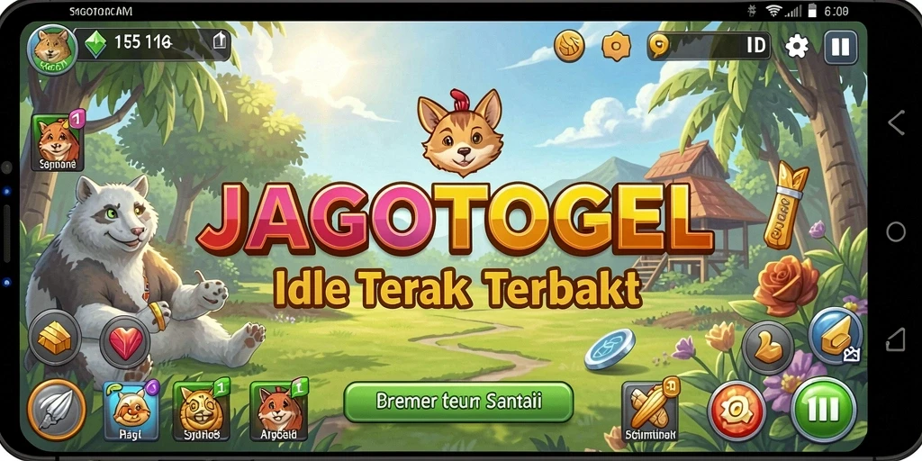 Tampilan menarik saat bermain JAGOTOGEL dengan elemen Idle yang menyenangkan.