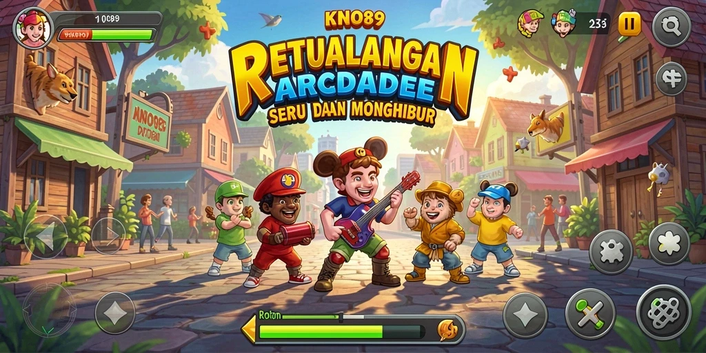 Tangkapan layar menunjukkan aksi seru dalam KNO89 dengan gameplay yang penuh tantangan.