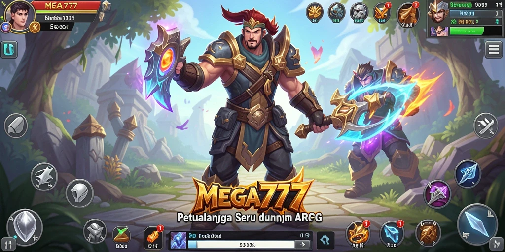 Gameplay seru dengan grafis menawan dari MEGA777.