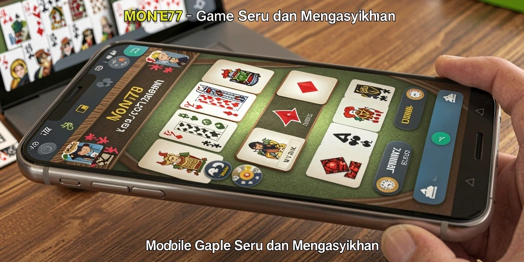 Tampilan gameplay seru dan interaktif di MONTE77.