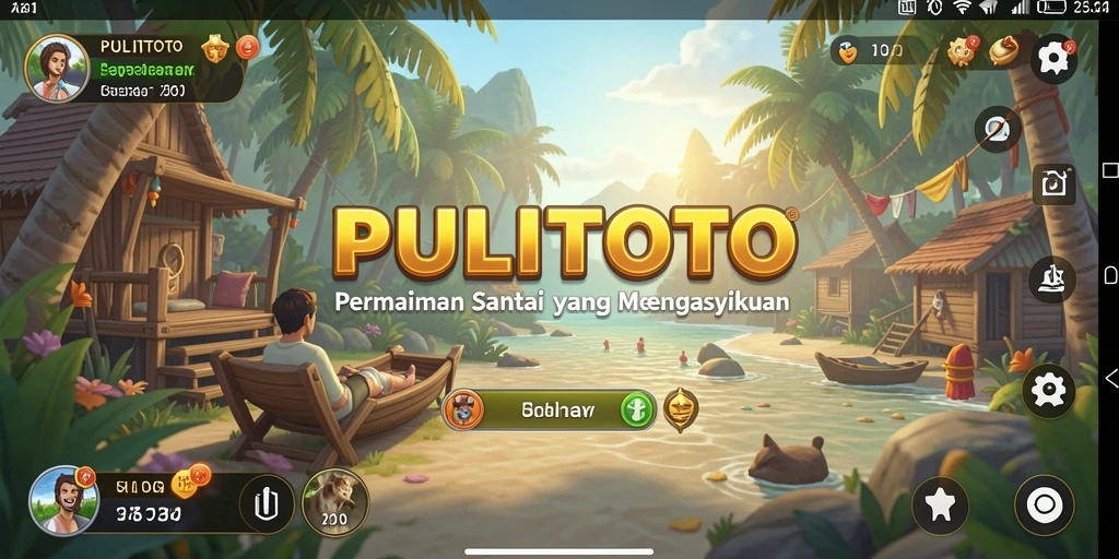 Tampilan screenshot utama PULITOTO dengan grafis memukau.