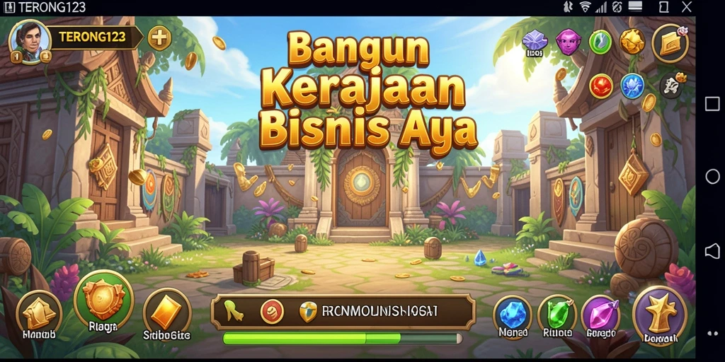 Tampilan gameplay seru di <strong>TERONG123</strong> dengan banyak aktivitas bisnis.